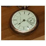 Hamilton Side Winder Open Face Pocket Watch, Early 1900
