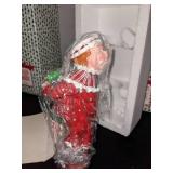 4 "All Through the House" Christmas Figurines, New