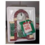 4 "All Through the House" Christmas Figurines, New