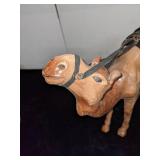 Realistic Decorative Leather Camel Figure