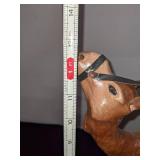 Realistic Decorative Leather Camel Figure