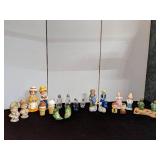 Variety Lot of Salt & Pepper Shakers