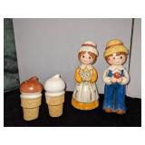 Variety Lot of Salt & Pepper Shakers