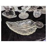 Assortment of Beautiful Glass - Cut Glass, Etched Glass, Blown Glass, Etc.