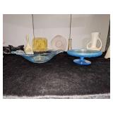 Mixed Lot of Decorative Glassware