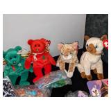 Box Full of Fast Food Promotional Toys