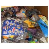 Box Full of Fast Food Promotional Toys