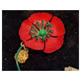 Buddy Poppy Pins