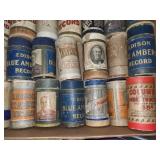 Large Lot of Early 1900s Cylinder Records