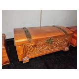3 Wood Dresser Boxes