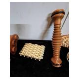 Rolling Wood Massagers