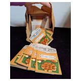 White Castle Promotion Bridge Scoring Books Plus Fish & Chips Cones