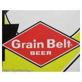 Pair of NOS Vintage GRAIN BELT Beer Advertising Displays
