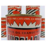 Lot of 7 NOS Vintage Lubri-Loy Oil Cans