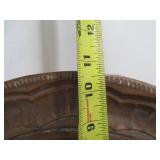 Antique Pierced Lid Copper Pot w/Handles