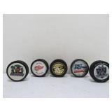 Group of Vintage etc Hockey Pucks