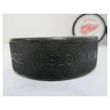 Group of Vintage etc Hockey Pucks