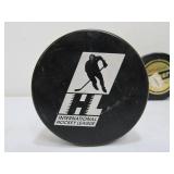 Group of Vintage etc Hockey Pucks