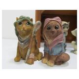 Nativity Set w/Cats