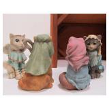 Nativity Set w/Cats