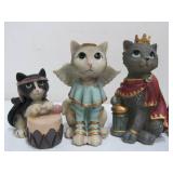 Nativity Set w/Cats