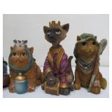 Nativity Set w/Cats