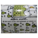 Vintage Alan Wood Milk Glass Bottles