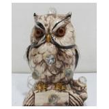 Small Vintage Ceramic Owl Lamp