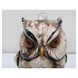 Small Vintage Ceramic Owl Lamp