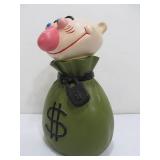 Large Vintage 1971 PlayPal Plastics Coin Bank