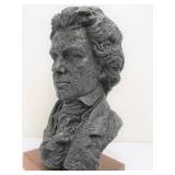 Large Vintage Austin Productions BEETHOVEN Bust Sculpture