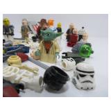 Large Group of Lego Figures & Accessories