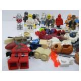 Large Group of Lego Figures & Accessories