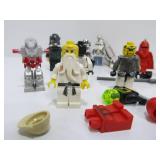 Large Group of Lego Figures & Accessories