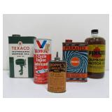 Nice Lot of Vintage Oil Cans