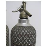 Group of Vintage Bar Items - Old Seltzer Bottles etc
