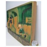 Vintage MOLSON 3D Relief Beer Sign