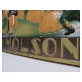 Vintage MOLSON 3D Relief Beer Sign