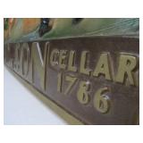 Vintage MOLSON 3D Relief Beer Sign
