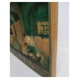 Vintage MOLSON 3D Relief Beer Sign