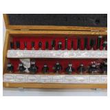 Working TOUGHTEST Plunge Router w/Bits & Bag