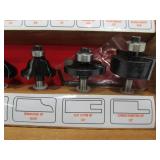 Working TOUGHTEST Plunge Router w/Bits & Bag
