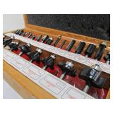 Working TOUGHTEST Plunge Router w/Bits & Bag