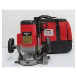 Working TOUGHTEST Plunge Router w/Bits & Bag