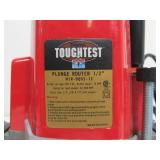 Working TOUGHTEST Plunge Router w/Bits & Bag