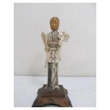 Very Nice Vintage Hand Carved Bone Guanyin Figure