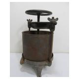 Antique Cast Iron Sensible Fruit Press