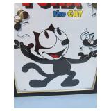 Large Framed FELIX The Cat Poster
