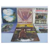 Approx 50 Vintage Vinyl Records - Mostly Rock & Pop #1