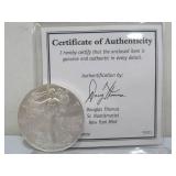2012 One Ounce Fine Silver Dollar Coin